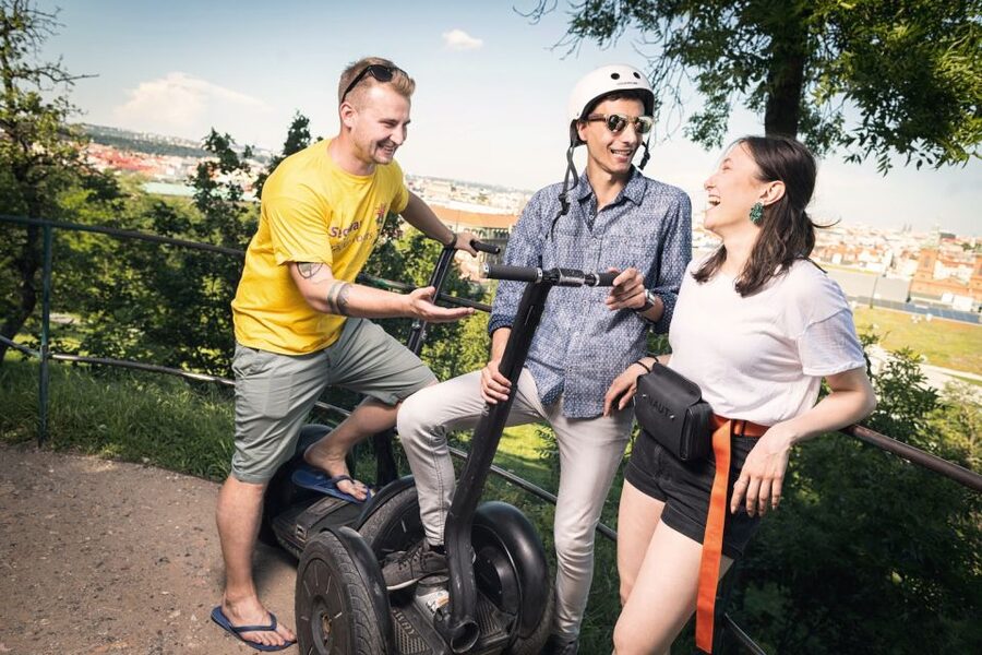 Prague: Segway Tour + Taxi Transfer & Monasteries mini-group - The star-shaped castle and route expectations