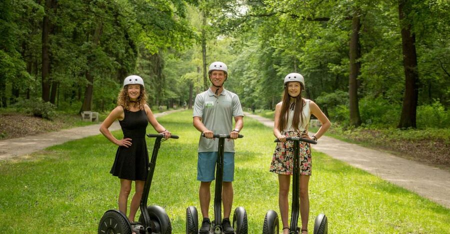 Prague: Shared Group/Private Segway Tour with Hotel Transfer - Strahov Stadium and the first broad view