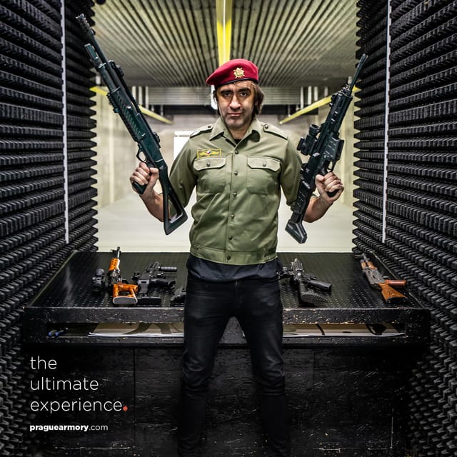 Prague: Shooting Range Experience - What happens on the shooting line