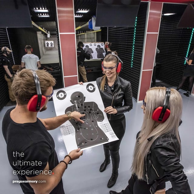 Prague: Shooting Range Experience - From the meeting point to the safety briefing