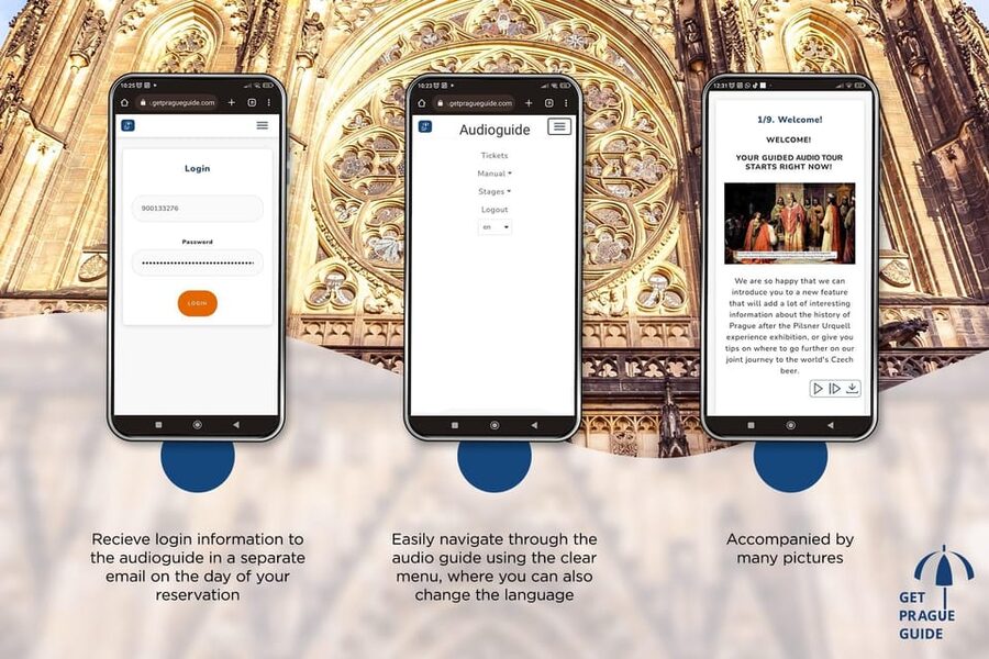 Prague: Skip-the-line Castle Ticket and Optional AudioGuide - The mobile audio guide: useful support, not a private historian