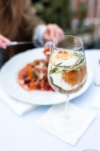 Prague: Sky Bar Aperitivo Menu with Drink & Panoramic Views - The two-hour option and unlimited Italian wine