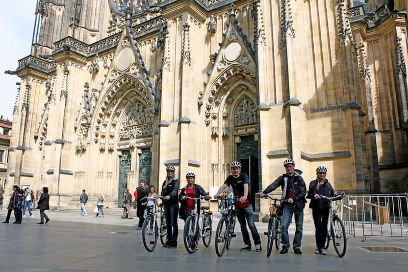 Prague: Small Group or Private Bike City Tour - Getting set up at Na Poříčí 42