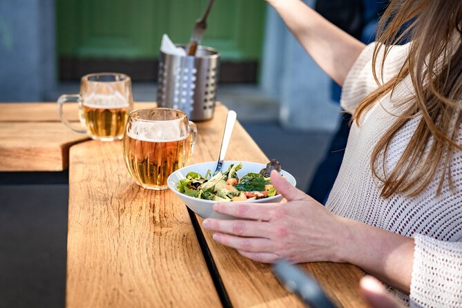 Prague Snack & Stroll: Private Food Tour with Your Local Buddy - Kasárna Karlín shows how Prague reuses old buildings