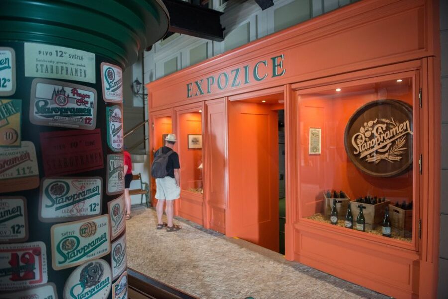 Prague: Staropramem Brewery Self-Guided Tour with Tasting - The self-guided rooms and Josef Paspa’s story