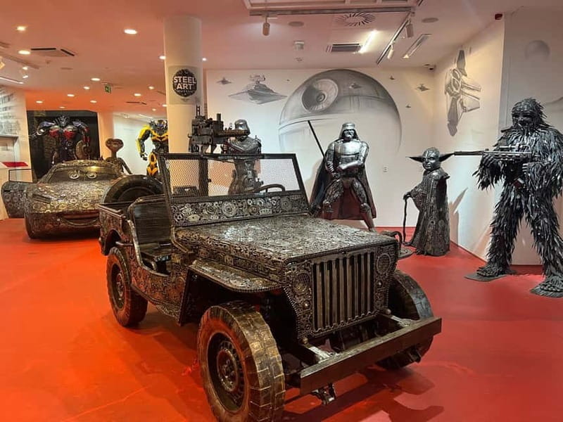 Prague: Steel Art Museum Entry Ticket - Why recycled steel makes the art worth seeing