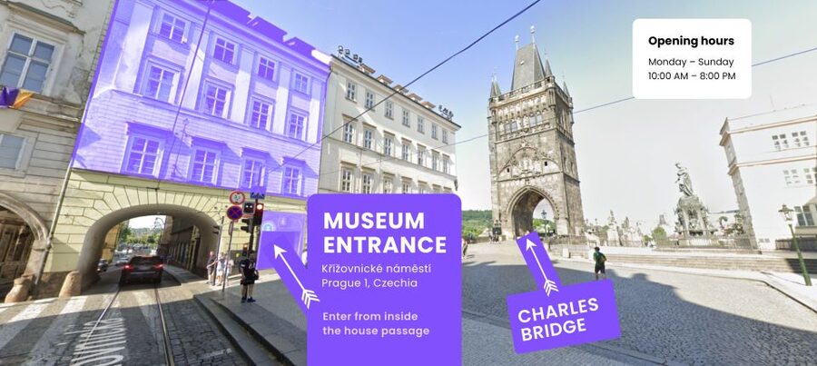 Prague: Story of Prague Immersive Museum Experience - Starting beside Charles Bridge