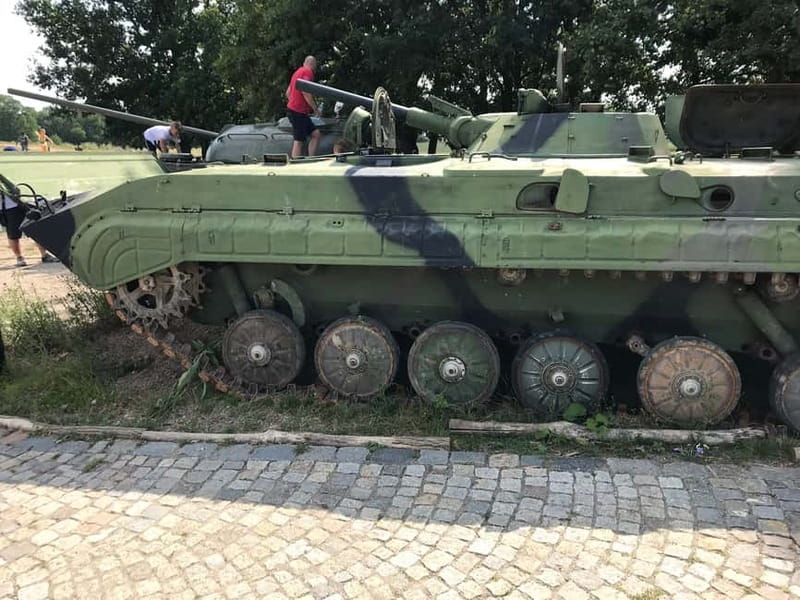 Prague: Tank Ride Experience - Climbing into the Czech BVP