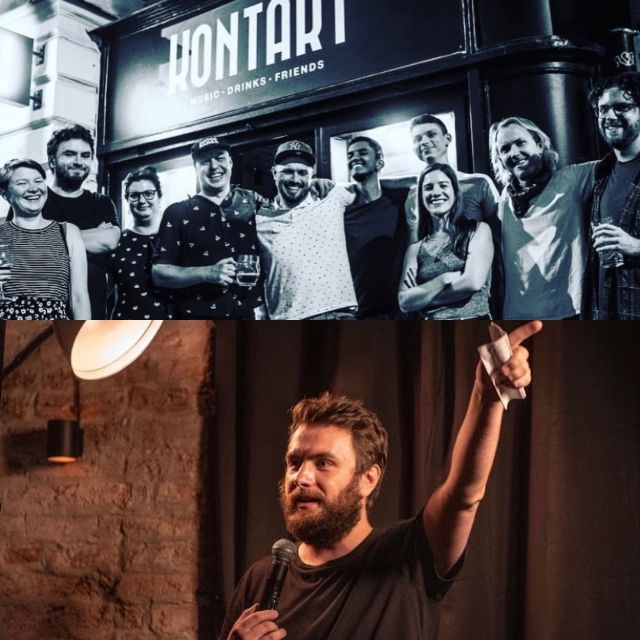 Prague: Thursday Night Stand Up Comedy In English - A Thursday Night at Kontakt Bar