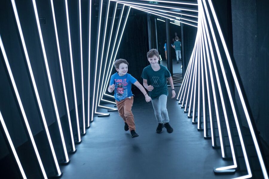 Prague: Ticket to Audiovisual Light Art at Lumia Gallery - The mirror maze and photo-friendly rooms