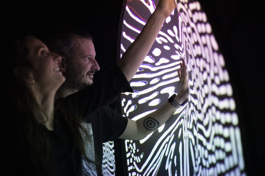 Prague: Ticket to Audiovisual Light Art at Lumia Gallery - Music, holograms, and the Eye of Lumia