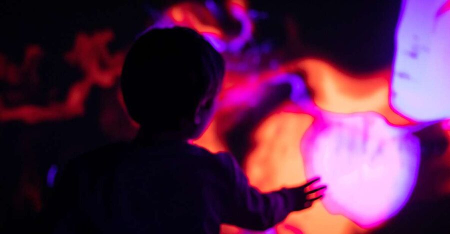 Prague: Ticket to Audiovisual Light Art at Lumia Gallery - From Mars to the galaxy: the visual route