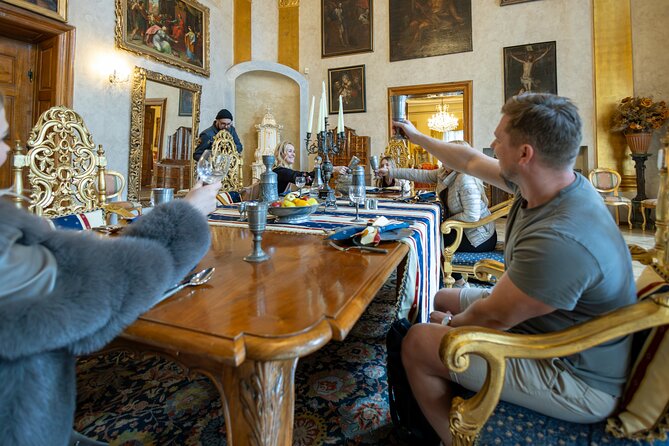 Prague to Detenice Medieval Castle, Brewery and Dinner Experience - The medieval tavern: dinner becomes the main show