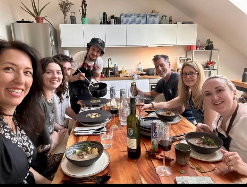 Prague: Traditional Czech Cooking Class with Market Tour - Learn by chopping, seasoning, and cooking