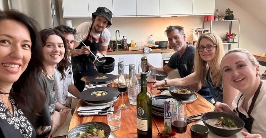 Prague: Traditional Czech Cooking Class with Market Tour - Sit down to a full Czech meal