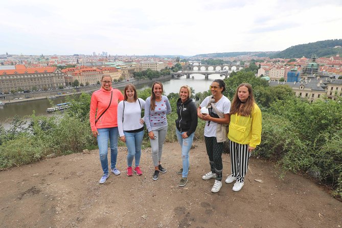 Prague Trike & e-Scooter Tour: Castle Viewpoints & Charles Bridge - Letná Park and the Metronome view