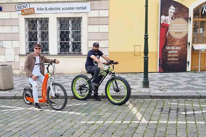 Prague Trike & e-Scooter Tour: Castle Viewpoints & Charles Bridge - Strahov Monastery and its historic brewery
