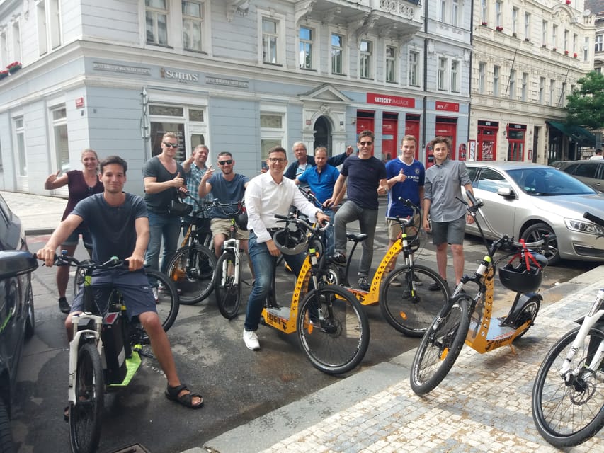 Prague Ultimate e-Scooter City Tour - Starting behind Charles Bridge