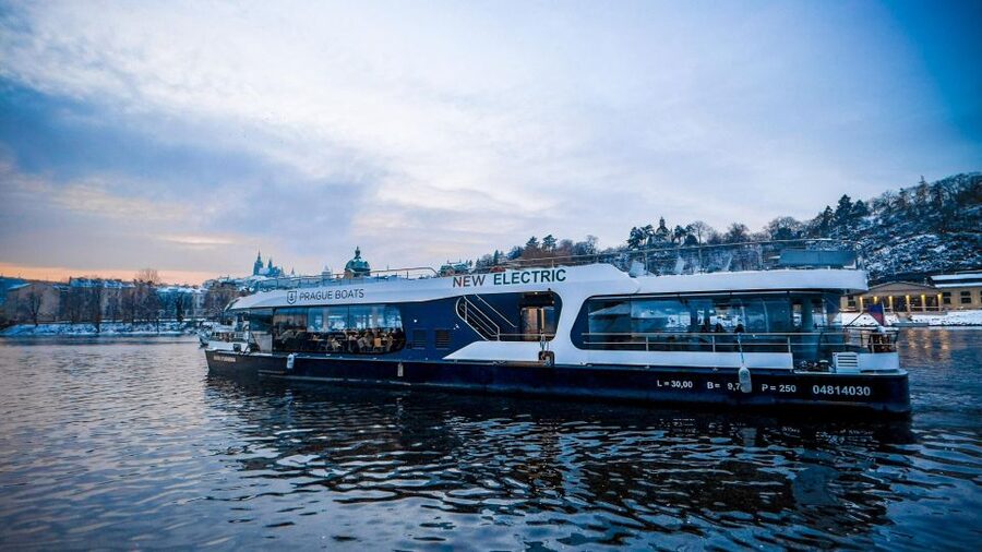 Prague: Vltava River Sightseeing Cruise - Charles Bridge from the river