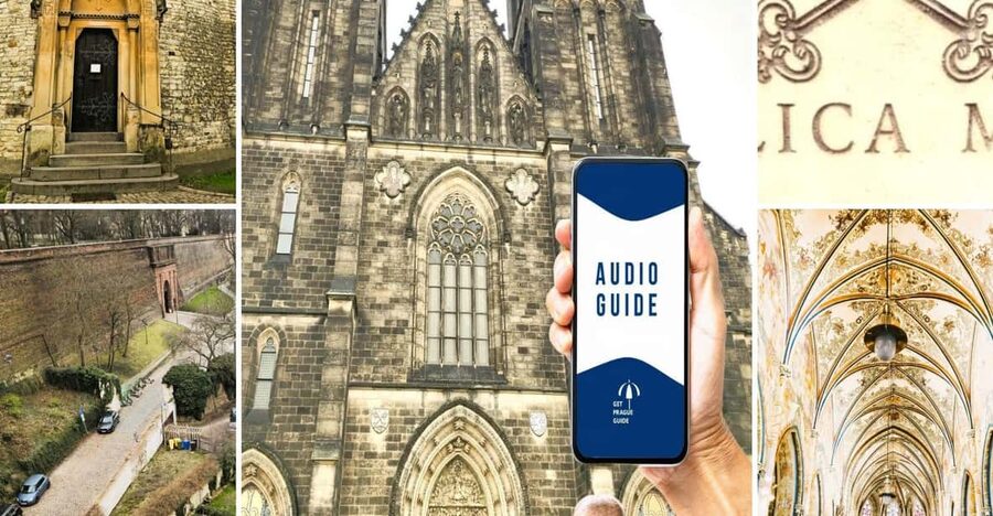 Prague: Vyšehrad Audio Guide with Optional Basilica Ticket - Beginning at the Tábor Gate