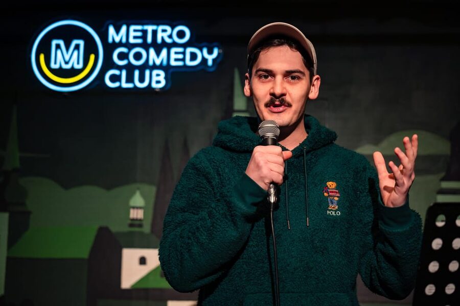 Prague: Wednesday Stand-Up Comedy in English - What the show feels like inside Metro Comedy Club