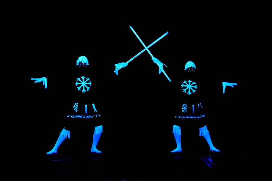 Prague: WOW Show Black Light Theater - Why your seat can change the experience