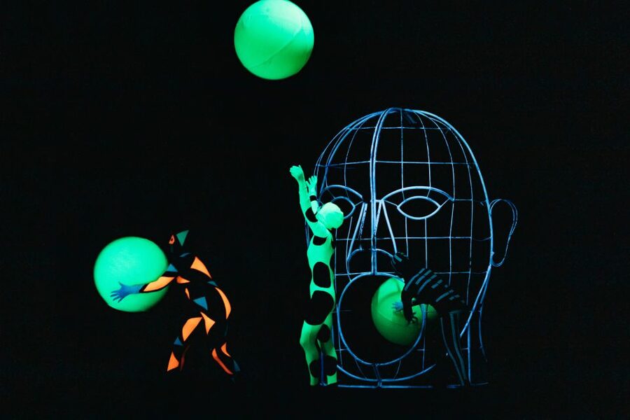 Prague: WOW Show Black Light Theater - Audience interaction is the main difference