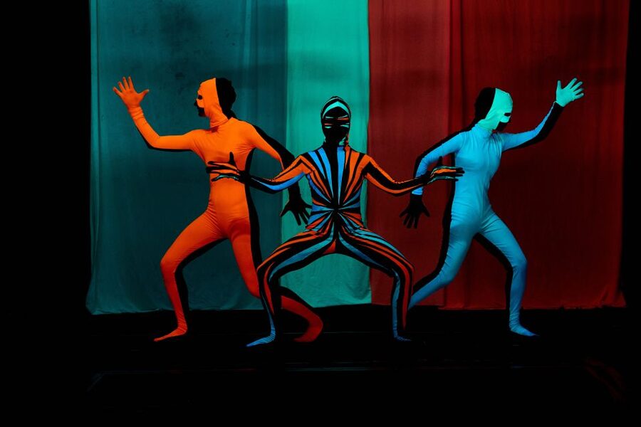 Prague: WOW Show Black Light Theater - A good-value evening for about $31