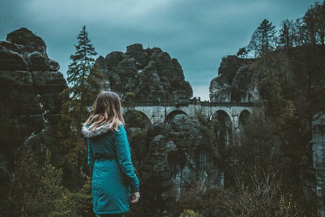 Pravcicka Gate & Bastei Bridge Winter National Park Tour from Prague - Through Bad Schandau and into Germany