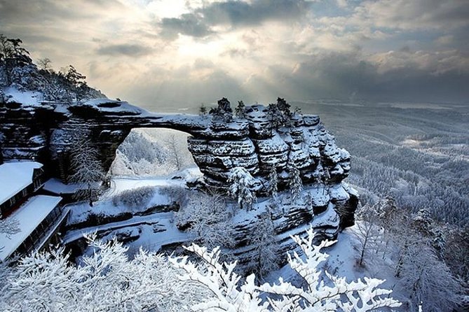 Pravcicka Gate & Bastei Bridge Winter National Park Tour from Prague - Bastei Bridge and the Elbe canyon