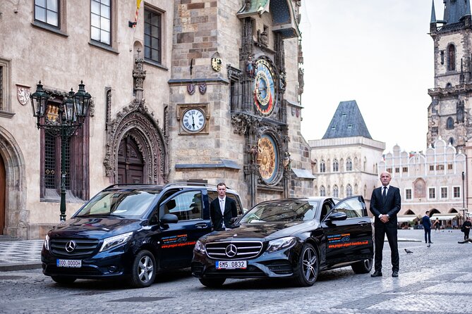 Private Arrival Transfer: Prague Airport - The airport-to-hotel ride through Prague