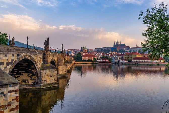 Private Prague walking tour & Karlstejn castle trip from Prague - Crossing Charles Bridge