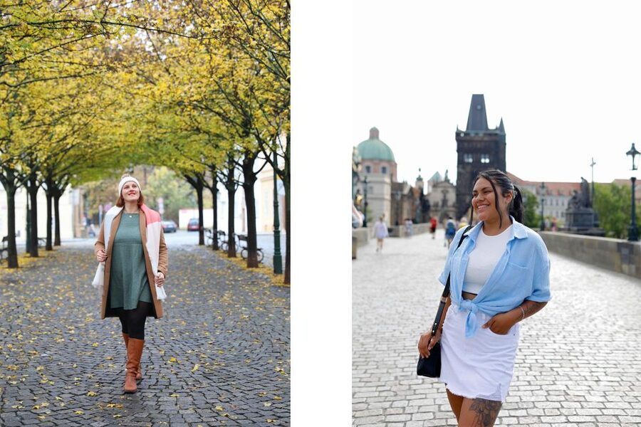 Professional photoshoot at Charles Bridge & Kampa island - Why a short photo session works in Prague