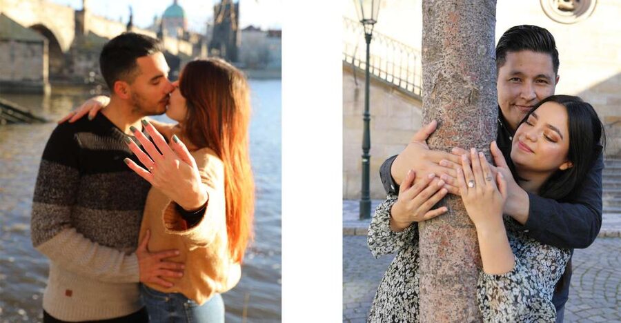 Professional photoshoot at Charles Bridge & Kampa island - Starting on and around Charles Bridge