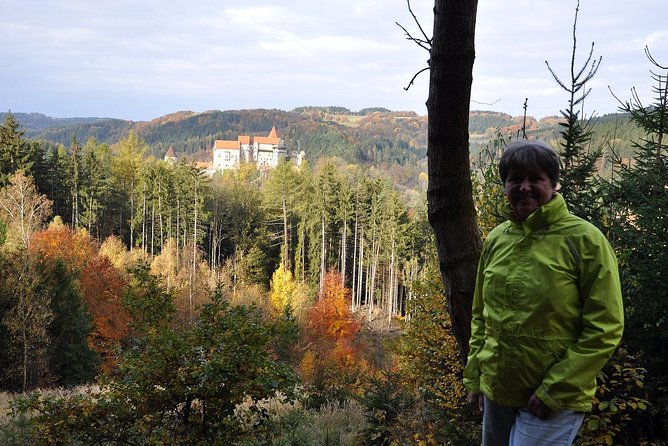 PUNKVA CAVES, ABYSS and PERNSTEJN CASTLE =only from Apr to Sep - Inside Punkva Cave at 6 C