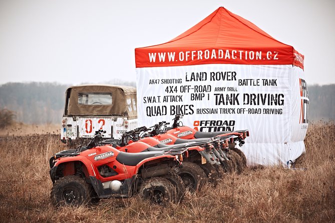 Quad ride adventure Prague - Couples, friends, and first-time riders