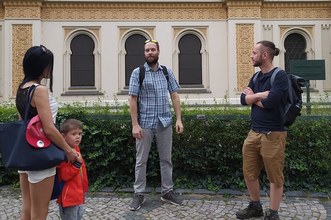 Religious Prague Walking Tour - St. Michael and St. Nicholas in the middle of the route