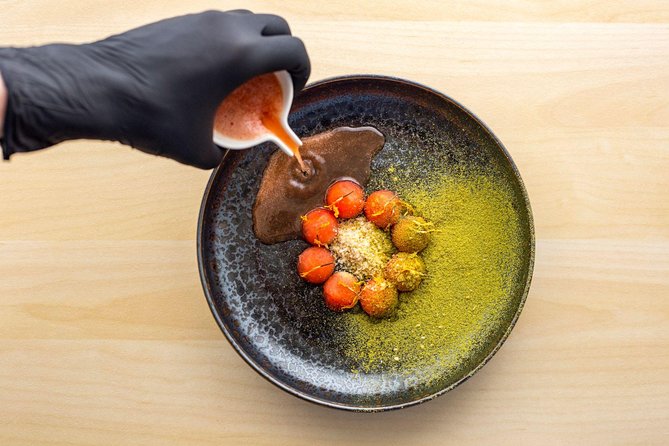Savor 10 Course Dinner in Chef’s Kitchen - Dessert is a piece of edible art