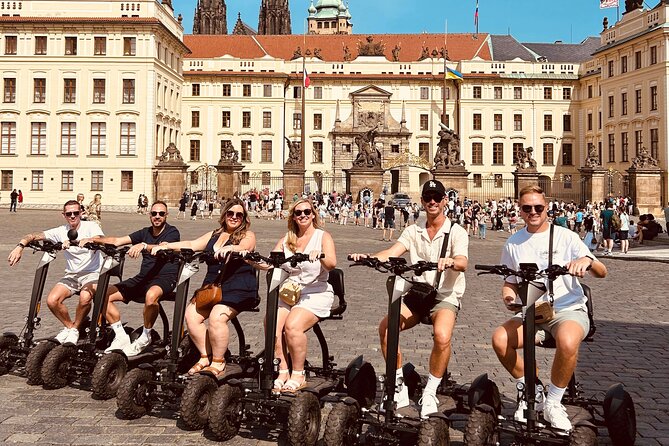 Scooter tours to Prague Castle and views. - Starting at Míšeňská 72 near Charles Bridge