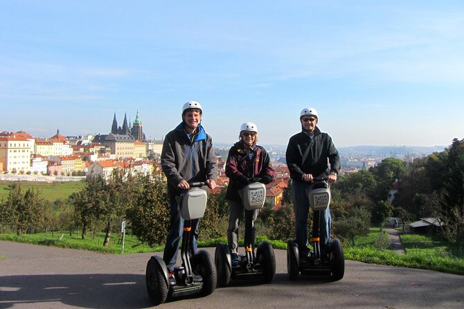 ️ Segway Fun Tour of Prague to Castle and Strahov Monastery viewpoint & Brewery - Castle views without entering Prague Castle