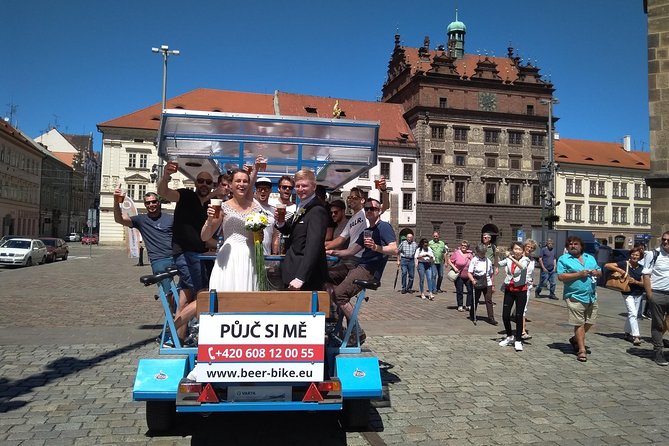 Sightseeing Tour in the Czech Republic: Beer Bike in Pilsen - DEPO2015 and the 30-minute afterparty