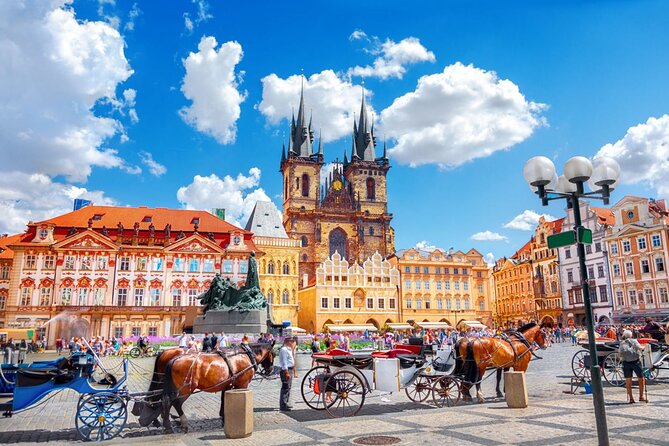 Small-Group Half-Day Prague Walking Tour - A short tram ride from Lesser Town to the castle