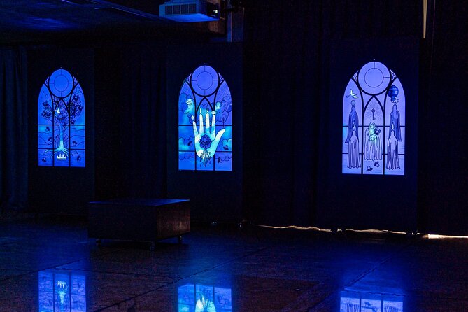 Spiritual Prague: An Exhibition - Inside Divadlo Hybernia, the building is part of the story