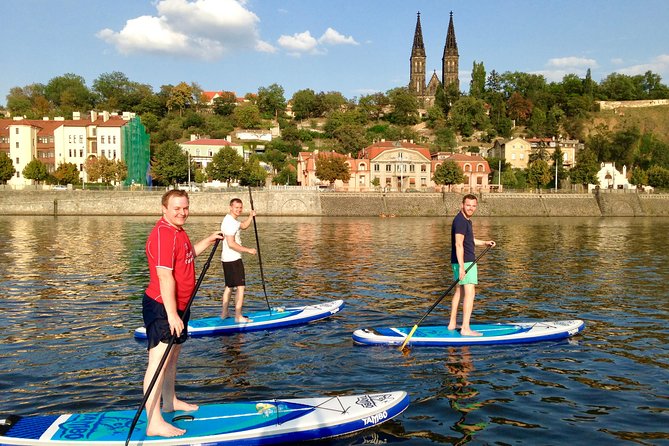 Stand-Up Paddleboarding on the Vltava River in Prague - Who will enjoy this Prague river trip
