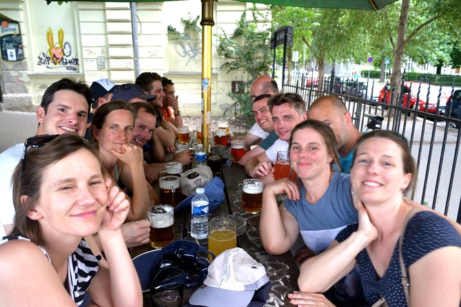 Sunny Beer garden tour - From Palladium to Letna in about ten minutes