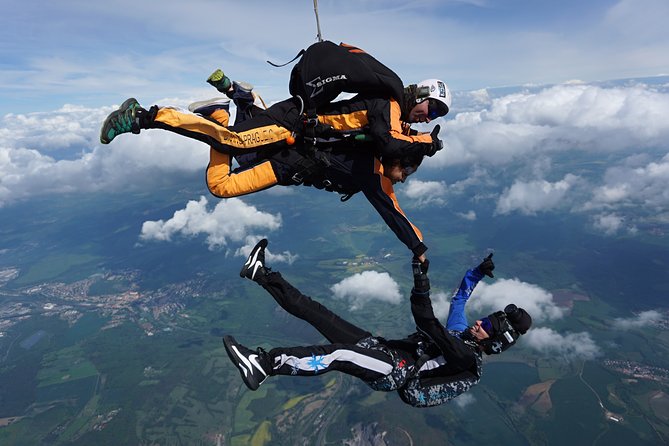 Tandem Skydiving Adventure in Prague - Practical advice for a smoother jump