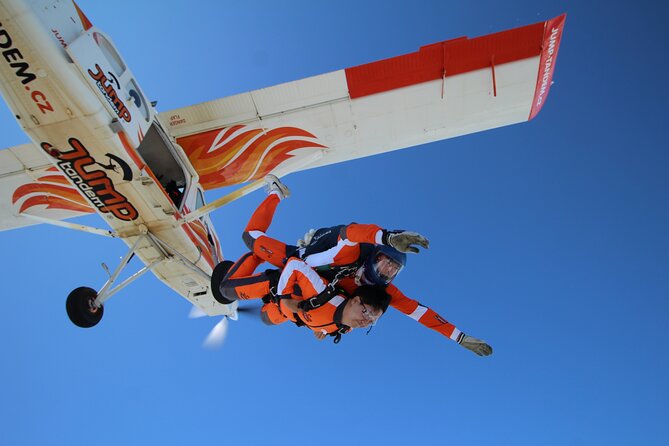 Tandem Skydiving in Prague - Tandem Jump with transfers! - Seven minutes under the parachute