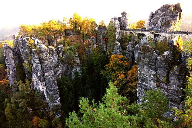 Terezin & Bohemian Switzerland from Prague: Bastei, Narnia & Café - Lunch in a Victorian-era railway station