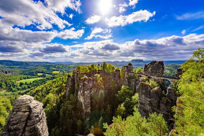 Terezin Camp & Bohemian Switzerland with Tisa&Bastei From Prague - Tisa Cliffs: the active part of the day