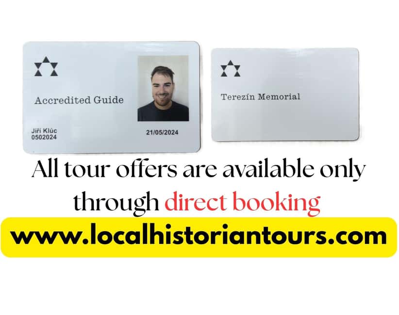 Terezin Concentration Camp w/Holocaust Historian SMALL GROUP - Key points to know before you book